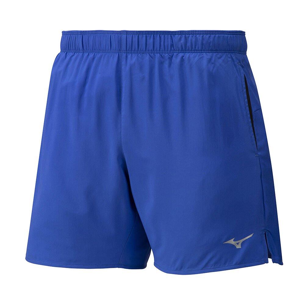 Men's Mizuno Shorts Blue Core 5.5 Apparel - J2GB015529